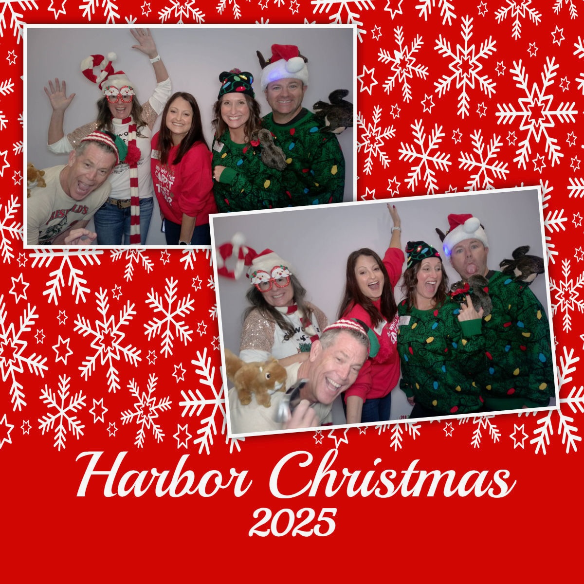 The annual Harbor Christmas party begins soon! Make sure to get your pics!
#christmas #party #games #pictures