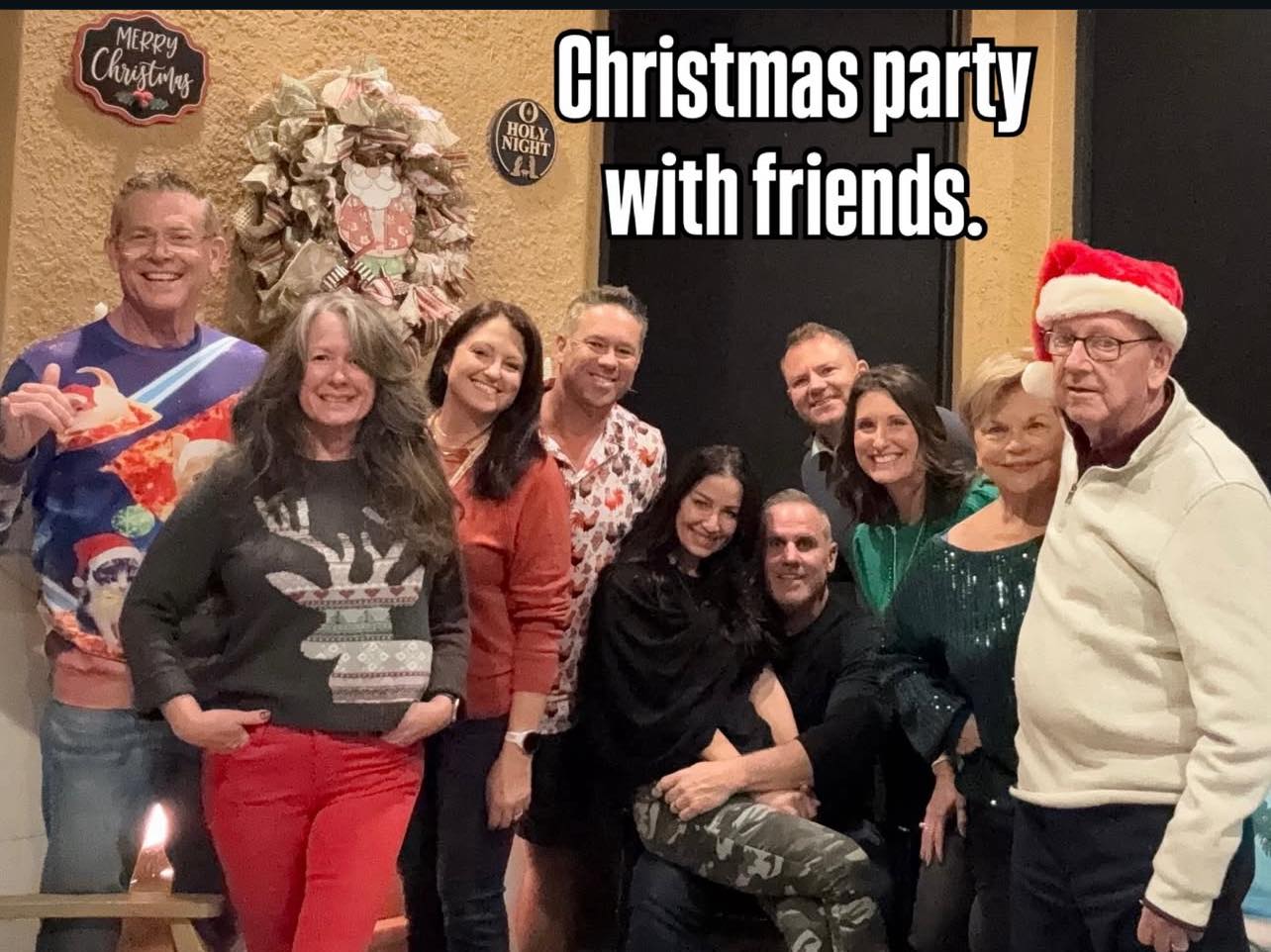 Tonya and I had a great time at Rob and Brenda’s house. They hosted our small group Christmas party. 
#christmas #party