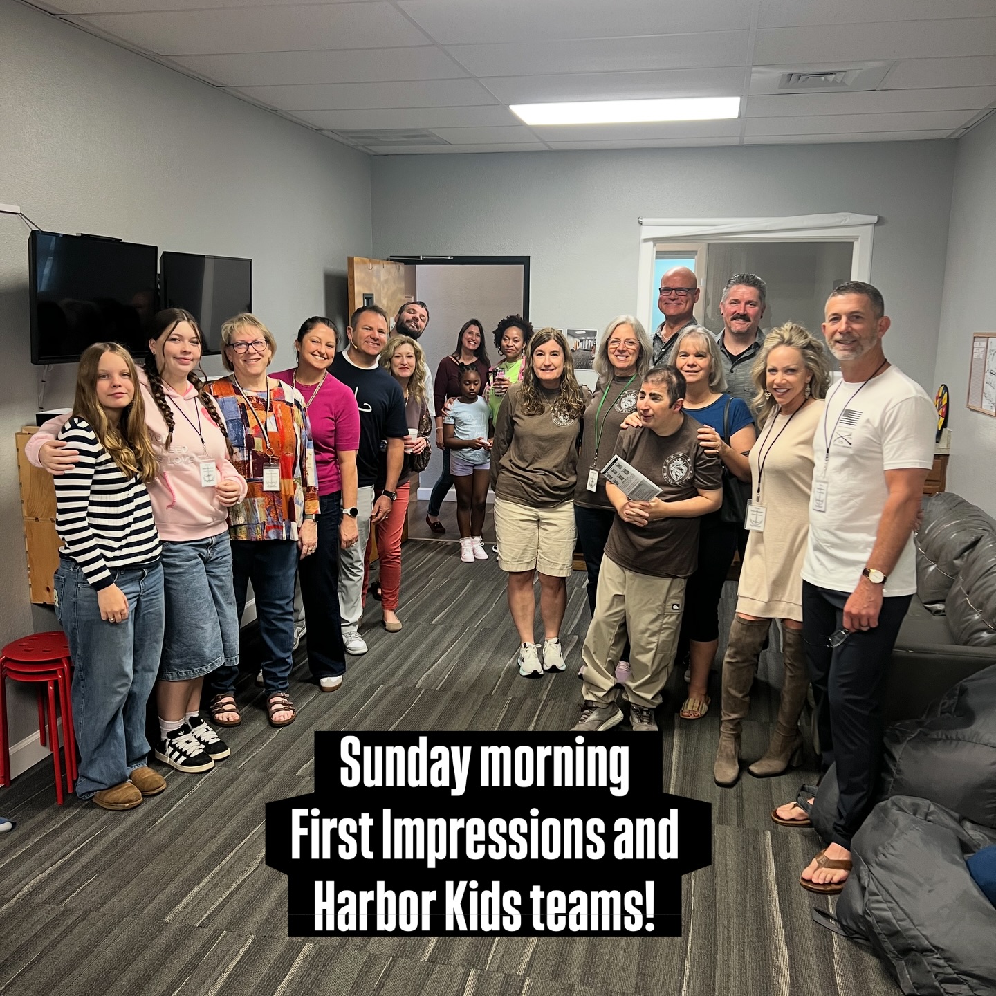 Thank you to all of you who served on the First Impressions and Harbor Kids teams this past Sunday! 

You are amazing!

We have different teams that serve each week. 

If you would like to join a team, and be a part of The Harbor community, contact kristiana@theharborfl.org or david@theharborfl.org.

@djtimjrich