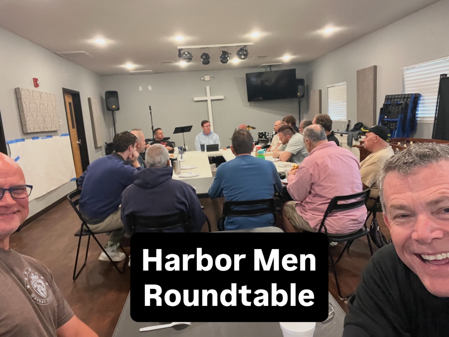 The monthly men’s roundtable was awesome! Great job Stuart for the great breakfast and Bill for leading the Bible study!
The Harbor Men Roundtable meets on the last Saturday of every month.
@williampienias @randypandis @djtimjrich