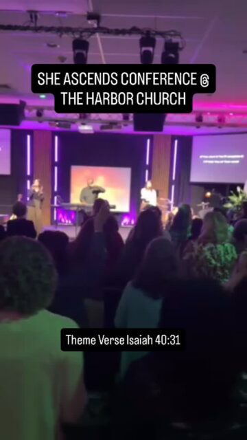 The place was packed for th first SHE ASCENDS Womens Conference at The Harbor! #women #jesus #bible #christianity