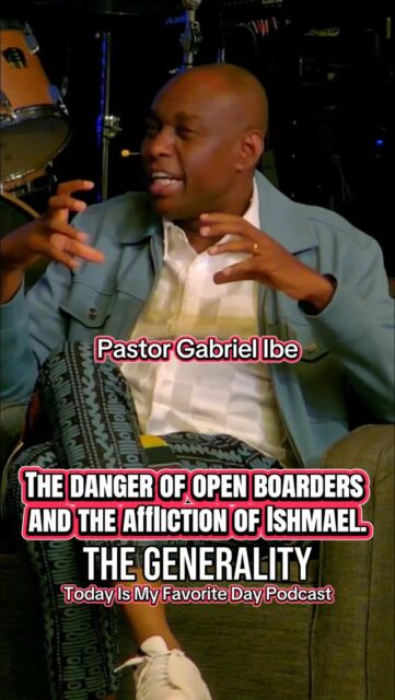 Pastor Gabriel Ibe speaks about Islam as the affliction of Ishmael to any country that lets it in. 

#christianity #bible #worldview #encouragement #islam 

This is except from the Today Is My Favorite Day Podcast found on Youtube.