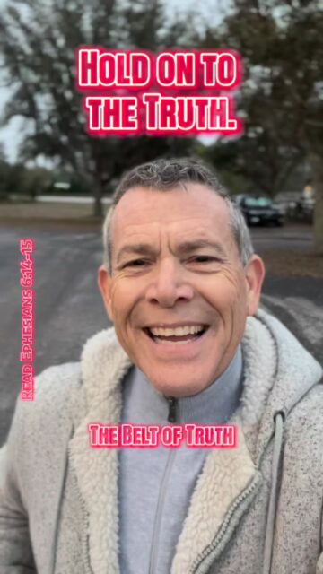 You can do this.
Hold onto the belt of truth.
There is peace in holding onto and speaking out the truths of Him:
✝️Who He is.
✝️What He has done.
✝️What He is doing in your n life right now.
✝️What He will do in the future.
Try to make this a spiritual habit throughout the day. You will be surprised how connected you feel to Jesus.
#bible #christianity #bibleverse #encouragement