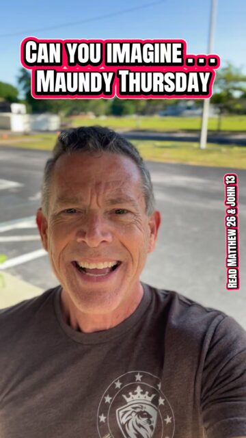 Can you imagine the betrayal and hurt Jesus endured through His closest friends?

Maundy Thursday is about two commands. 

1: A command to remember that your salvation is through Jesus (Communion/Eucharist) alone. 

2: A command to love others through service. 

May we remember these commands throughout our lifetimes. 

#maundythursday #serve #christianity #bible #encouragement