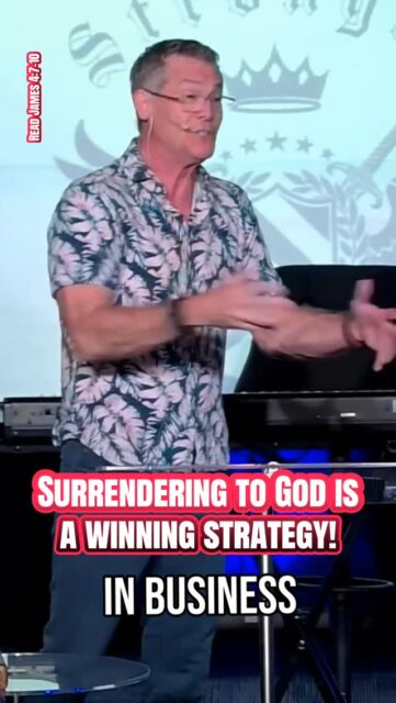 Surrendering to God is a winning strategy for this life and for eternity.

James 4:7-10
“Submit yourselves, then, to God. Resist the devil, and he will flee from you. Come near to God and he will come near to you. Wash your hands, you sinners, and purify your hearts, you double-minded. Grieve, mourn and wail. Change your laughter to mourning and your joy to gloom. Humble yourselves before the Lord, and he will lift you up.”

#surrender #business #personalgrowth #christianity #mindset