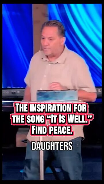 Horatio Spaffard wrote “It is well with my soul” in 1873. It still rings true today when you hear of the story behind the song.
May you find peace in our Lord and Savior Jesus Christ amid your struggles and loss.
2 Thessalonians 3:16
#itiswellwithmysoul #song #music #loss #hope