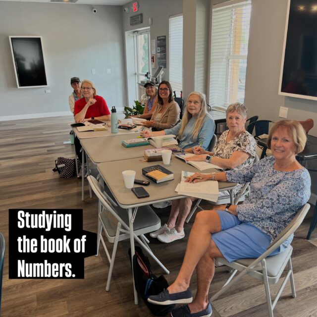 The Harbor Women Monday morning small group is studying the book of Numbers.
You can join any time. The group meets from 10-12 in the church lobby area. #bible #numbers #biblestudy #christianity