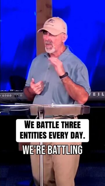 We battle…
Our sin nature
Satan
The world
…every day.
Let’s keep our eyes on Jesus (Hebrews 12:2) and remain in His word every day (Joshua 1:8, 2 Timothy 3:16-17).
#christianity #battle #bible #inspiration #motivation
Digger is the Celebrate Recovery director at The Harbor Church and a retired Army officer.
