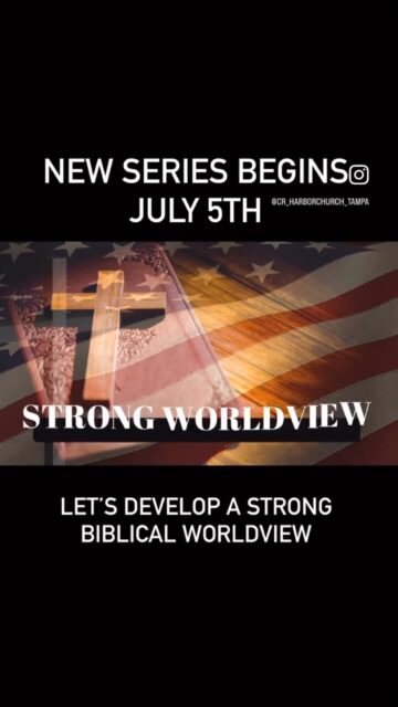 Come to The Harbor Church as we begin our new series, STRONG WORLDVIEW!
#belief #worldview #bible #christianity #usa