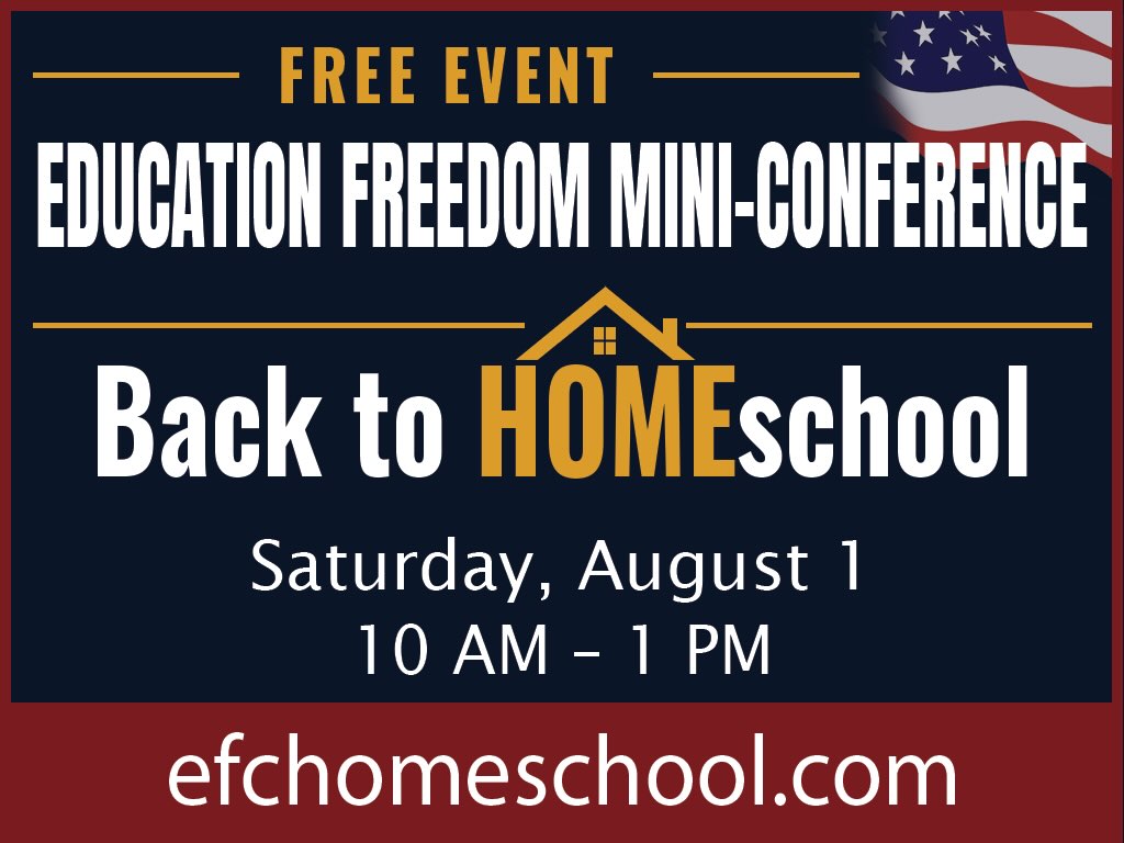 We are excited to invite homeschool families and families considering homeschooling to the first annual “Education Freedom: Back to Homeschool” mini-conference on Saturday, August 1, from 10-1 pm here at The Harbor.
This FREE EVENT is designed to help families begin the school year with encouragement, resources, support, and a practical plan. Families will hear:
• the successful journey of a homeschool student,
• learn how to steward education freedom,
• discover what is often missing from traditional education systems,
• and learn the “Eight Essentials of a Well-Educated Home.”
Whether you are already homeschooling or simply exploring education freedom for your family, this mini conference is for you. It is designed for you to “Come with questions and leave with a plan.” Simply register on the efchomeschool.com webpage.
@americaneducationinternational
@abdiel_ramdial
https://efchomeschool.com