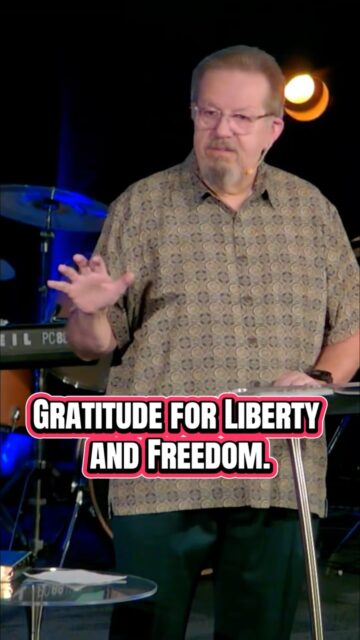 1 Thessalonians 5:18 says to give thanks (gratitude) in all circumstances.
The founding fathers of America were grateful for the freedom and liberty, they believed, came from God.
Mark Maiville is associate pastor and lecturer at The Harbor Church.
#christianity #bible #freedom #liberty #inspiration