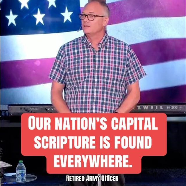 Bible verses and Biblical references are found everywhere on, in, and around our capital’s monuments and buildings. The reason is simple…our nation was founded on the Bible and Biblical principles. 

Randy Pandis is a retired Army officer, retired business owner, and one of the teaching elders at The Harbor Church in Odessa, FL.

#america #usa #bible #christianity #washingtondc