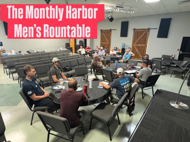 The monthly Harbor Men’s Roundtable is a great time for men to sharpen each other in the faith. They also have a Awesome breakfast! Digger DiGiovanni, the Harbor CR Coordinatoe led the study.#bible #discipleship #christianity #growth @randypandis  @markmaiville @christoph.nord