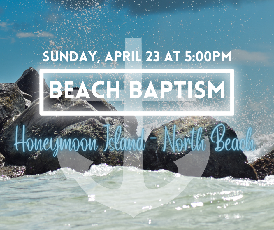 The Harbor Church hosts a Beach Baptism at Honeymoon Island